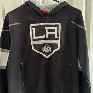 Kids LA Kings Face off edition hoodie jersey